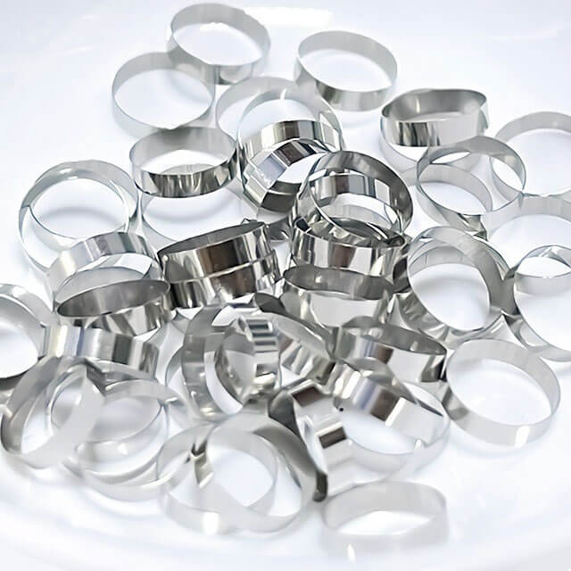 platinum-iridium alloy marker bands