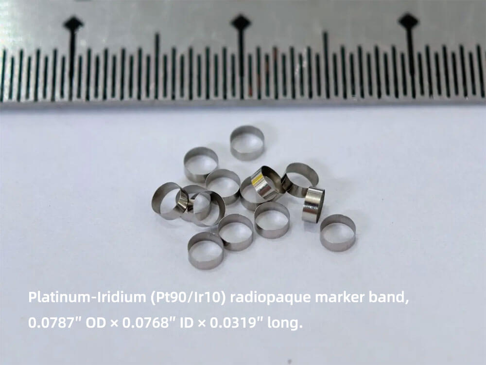 Platinum-Iridium Radiopaque Marker Bands