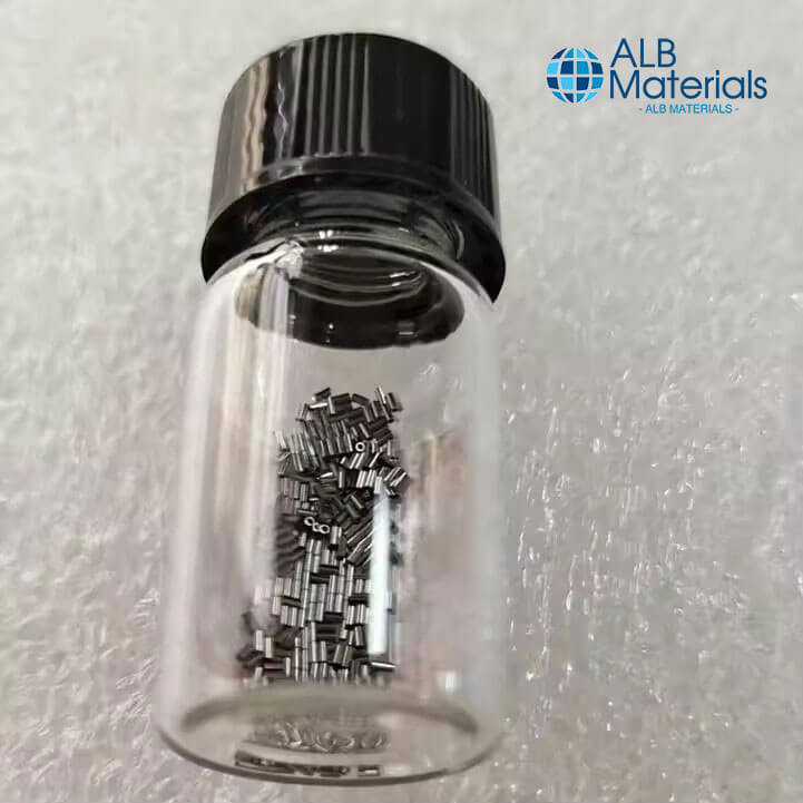 Platinum-iridium (Pt90-Ir10) marker bands for medical devices, offering high radiopacity and biocompatibility.